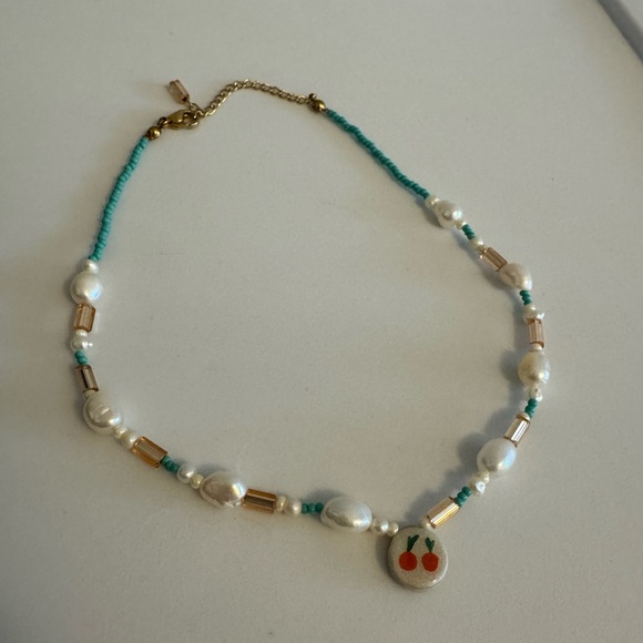 Beaded pearl choker - Picture 7 of 8